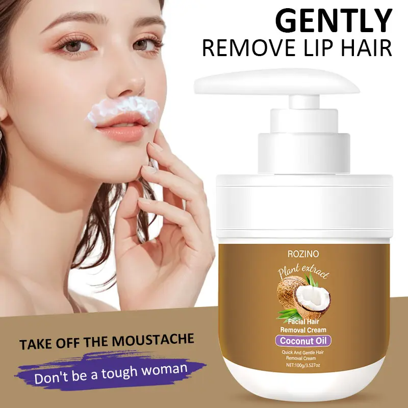 Coconut Oil Hair Removal Cream