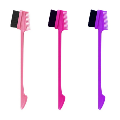3-in-1 Edge Control Brush & Eyebrow Comb