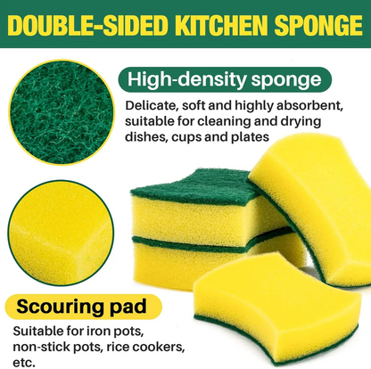 Heavy Duty Scrub Sponge 18-Pack
