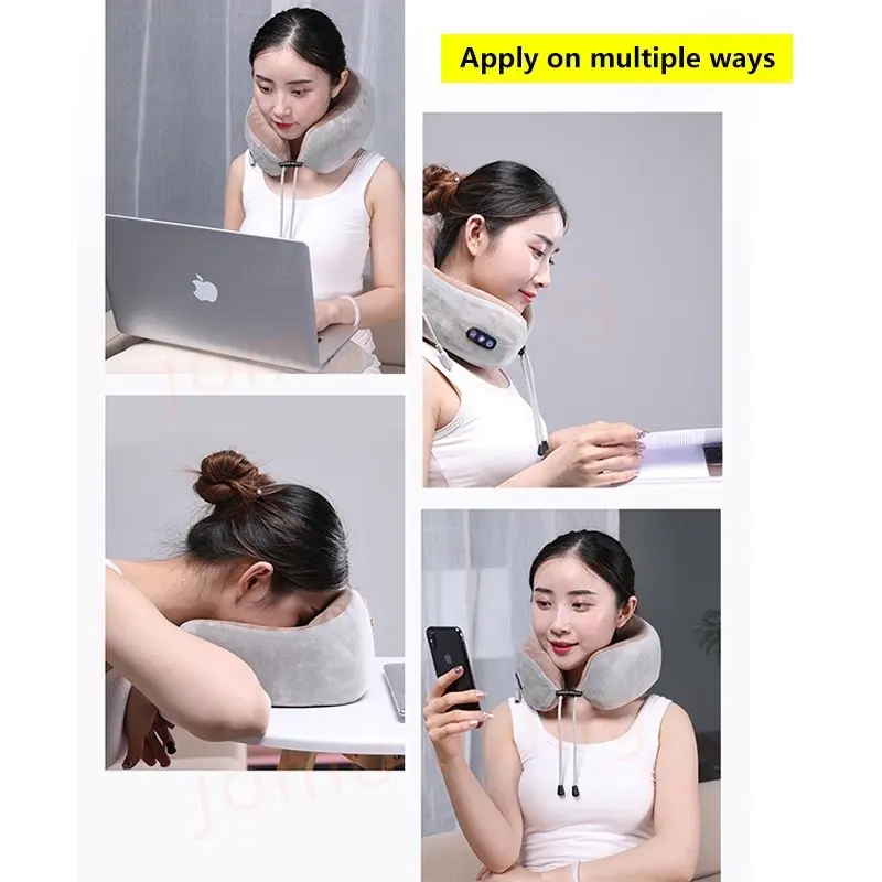 U-Shaped Neck Massage Pillow