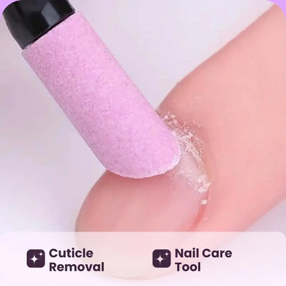 Nail Quartz Stone Cuticle Scrub Pen