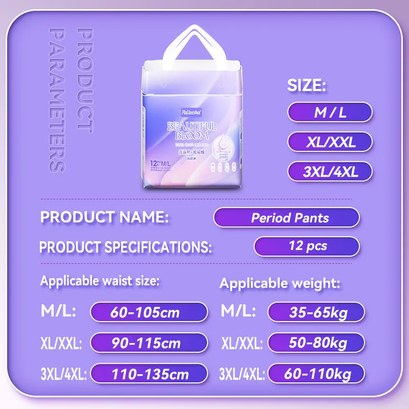 Menstrual Pants – Ultra-Thin, 360° Leak-Proof Period Underwear