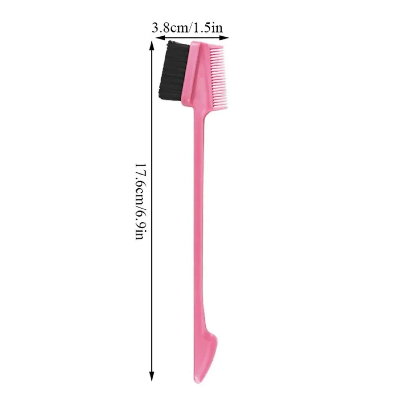 3-in-1 Edge Control Brush & Eyebrow Comb