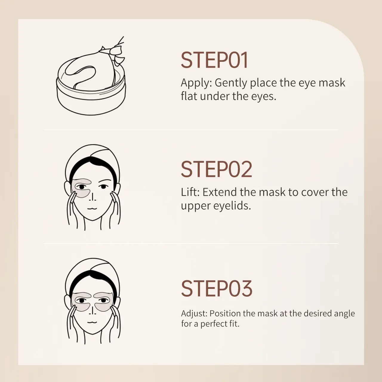 Caffeine Brightening Eye Mask