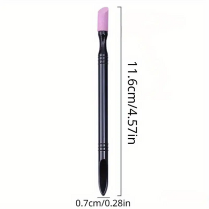 Nail Quartz Stone Cuticle Scrub Pen