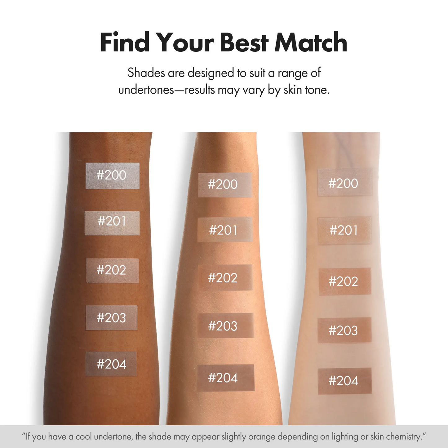 Color-changing foundation stick