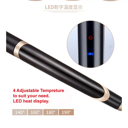 2-in-1 Infrared Ceramic Hair Straightener & Curler