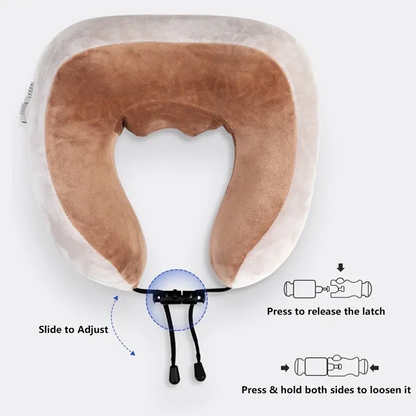 U-Shaped Neck Massage Pillow