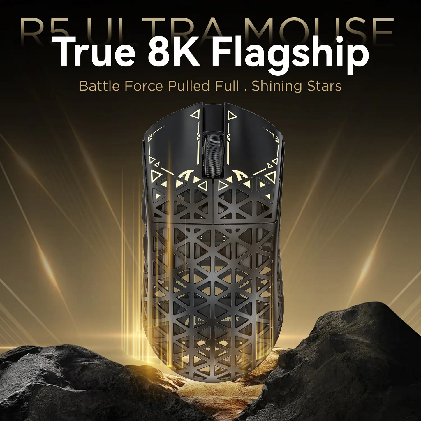 Wireless Gaming Mouse | Carbon Fiber 8K PAW3950MAX
