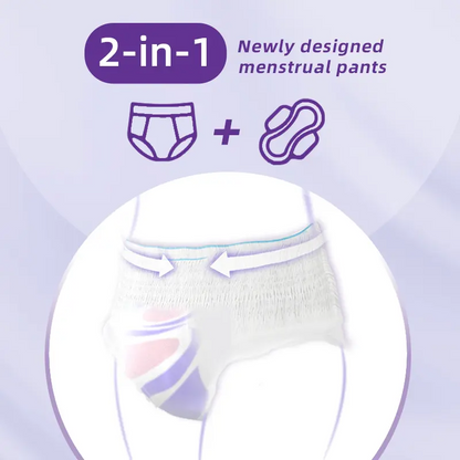 Menstrual Pants – Ultra-Thin, 360° Leak-Proof Period Underwear