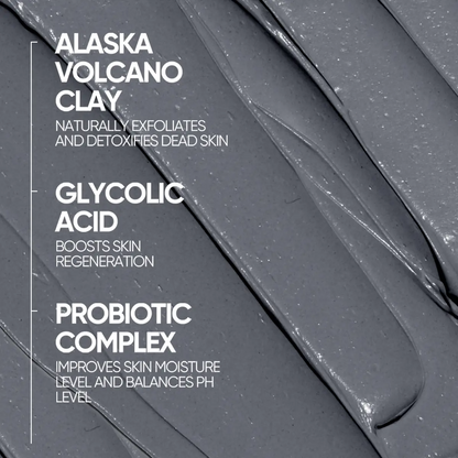 Alaska Volcano Pore Clay Stick