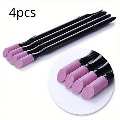 Nail Quartz Stone Cuticle Scrub Pen