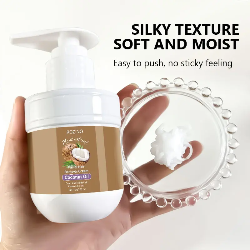 Coconut Oil Hair Removal Cream