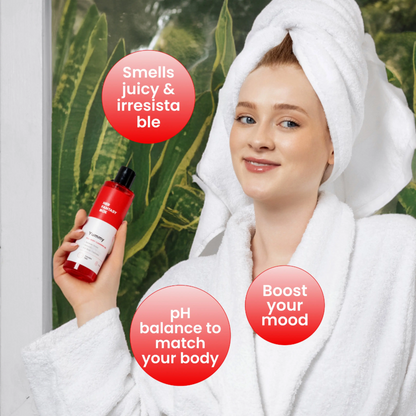 Yummy Shower Gel – Hydrating & Juicy Fruity Body Wash for Women