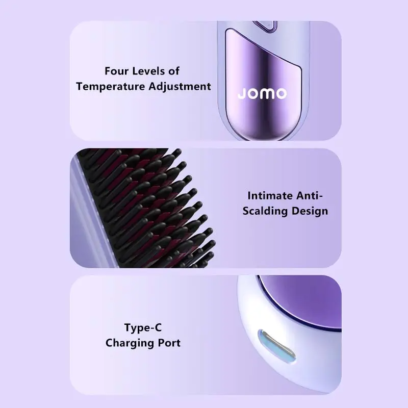 Cordless Hair Straightening Comb