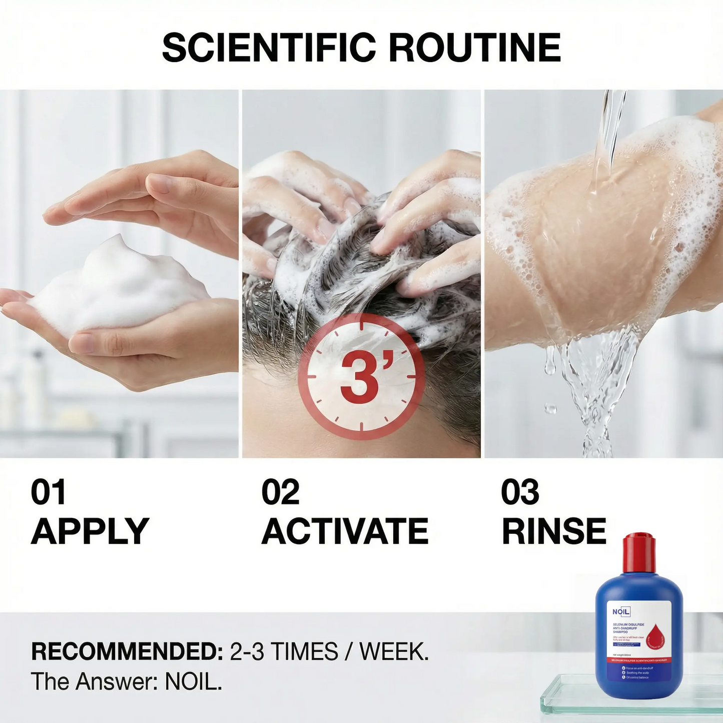 Selenium Disulfide Anti-Dandruff Shampoo