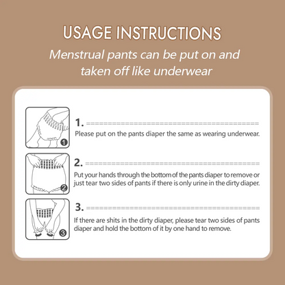 Menstrual Pants – Ultra-Thin, 360° Leak-Proof Period Underwear